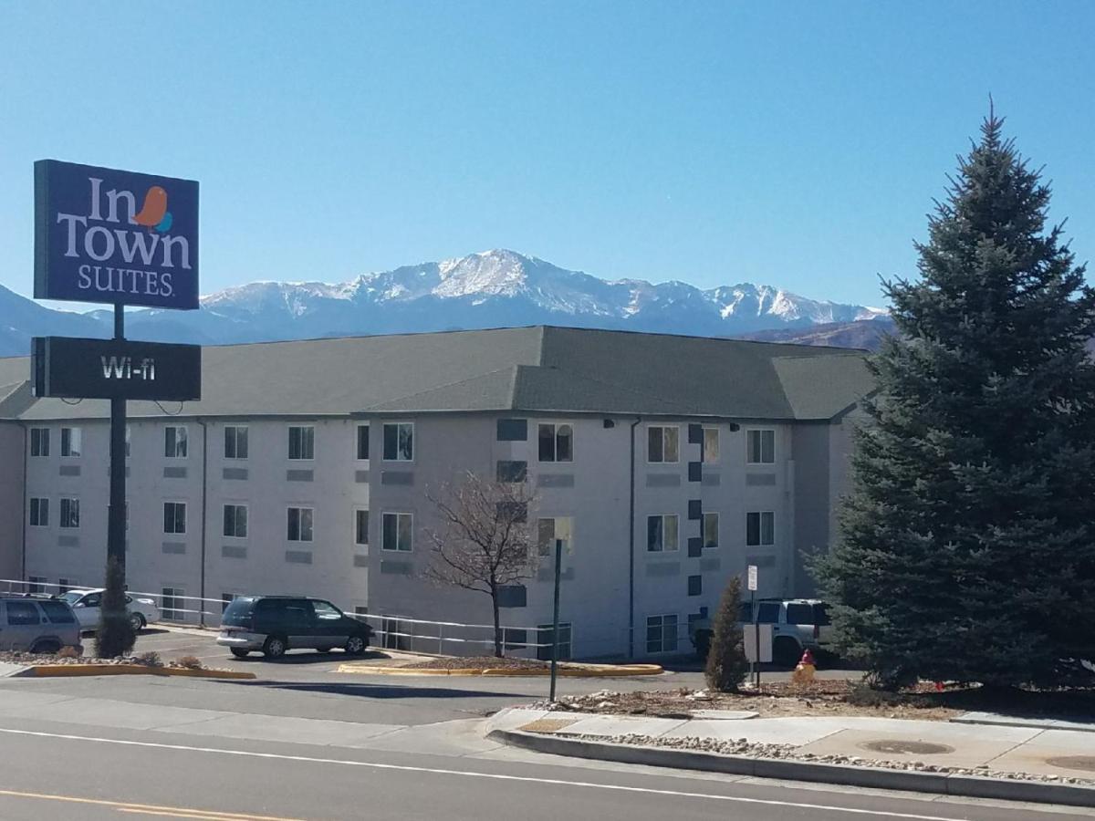 Intown Suites Extended Stay Colorado Springs Exterior photo